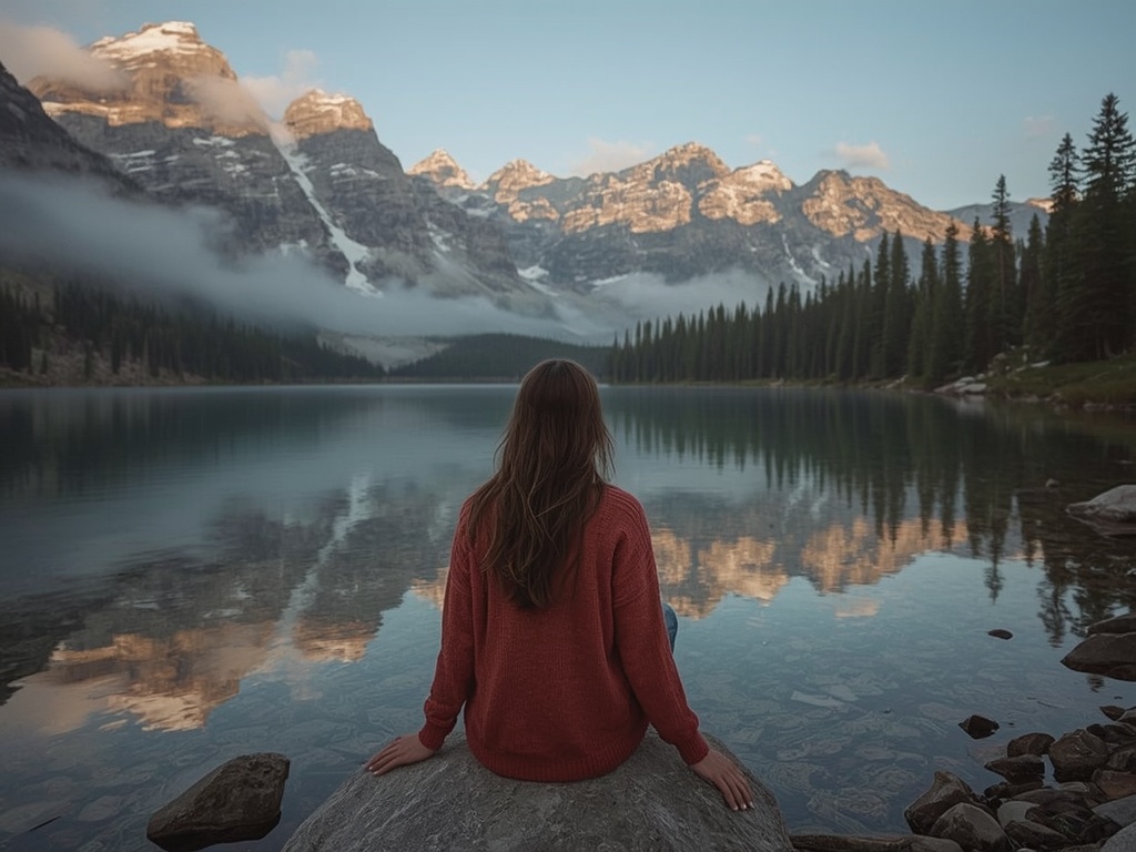 Alpine Dawn Serenity