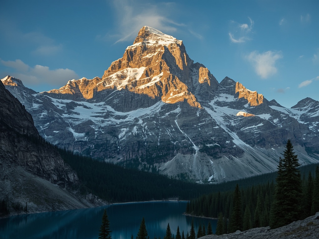 Alpine Majesty at Dawn
