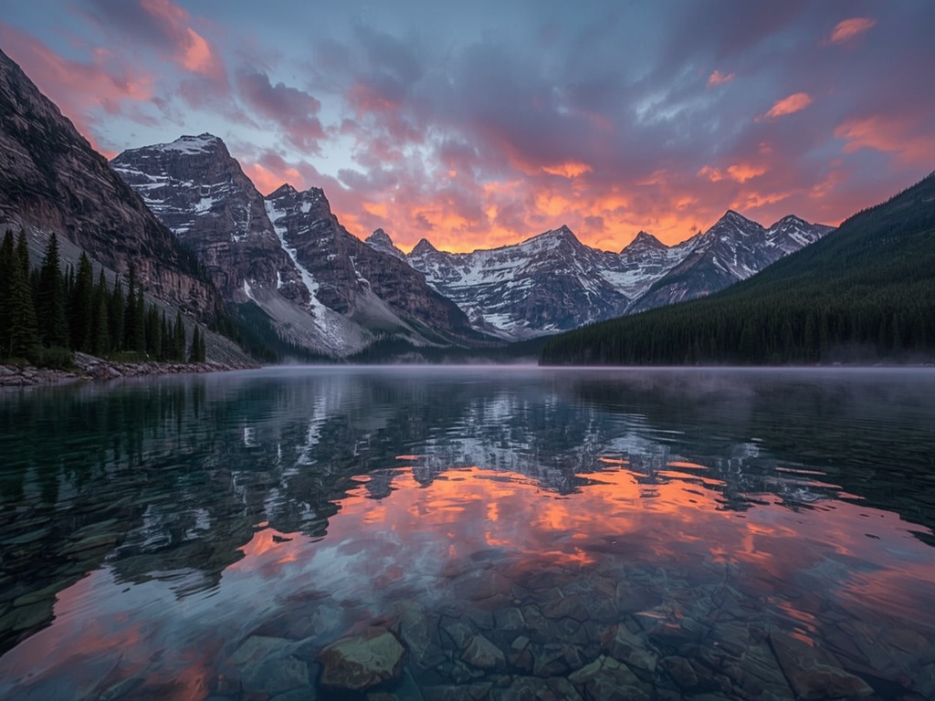 Alpine Serenity at Twilight