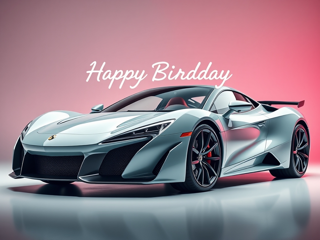 Premium Birthday Cards Automotive