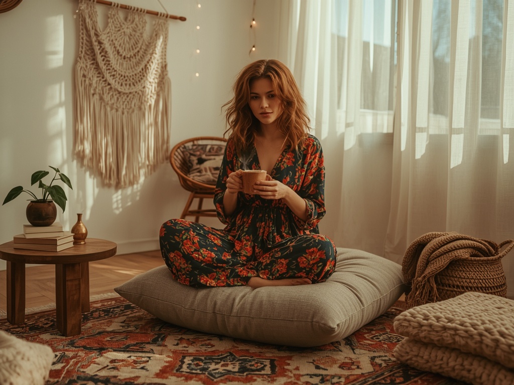 Bohemian Serenity: Cozy Corner Living