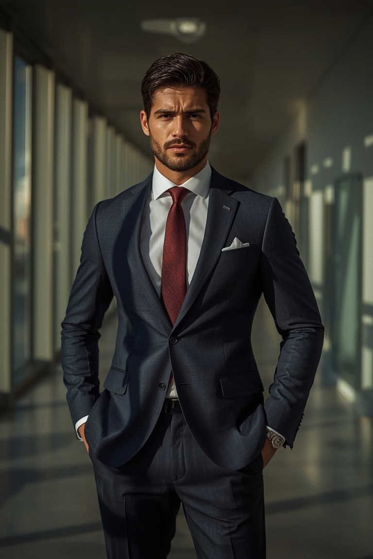 Bold Elegance: A Modern Man's Formal Style