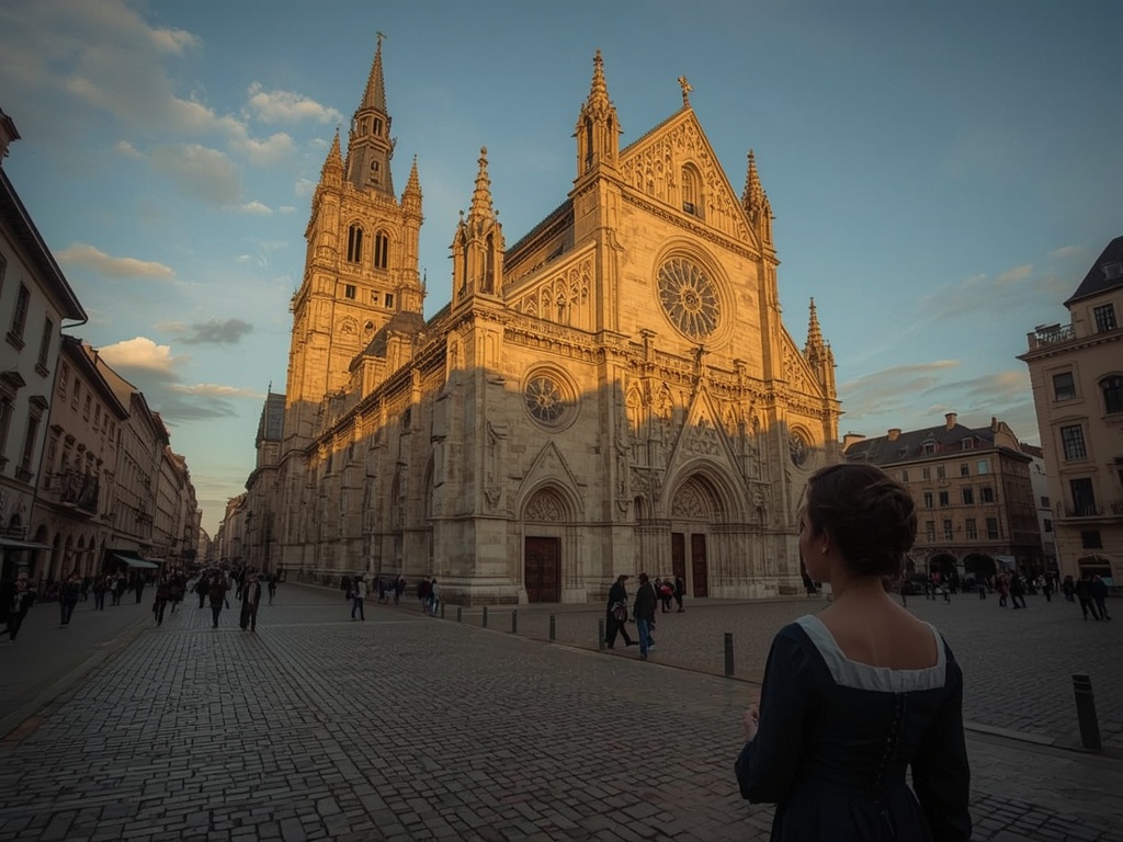 Cathedral at Golden Hour