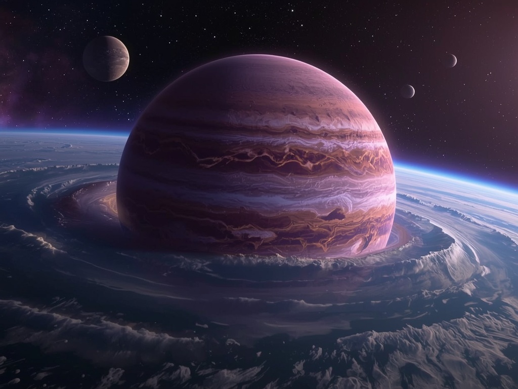 Celestial Symphony: Jupiter's Majestic Dance