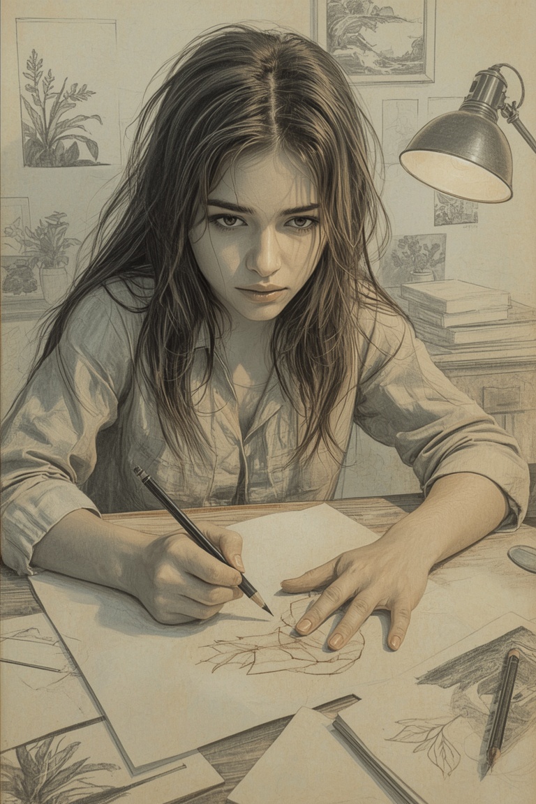 Charcoal Muse