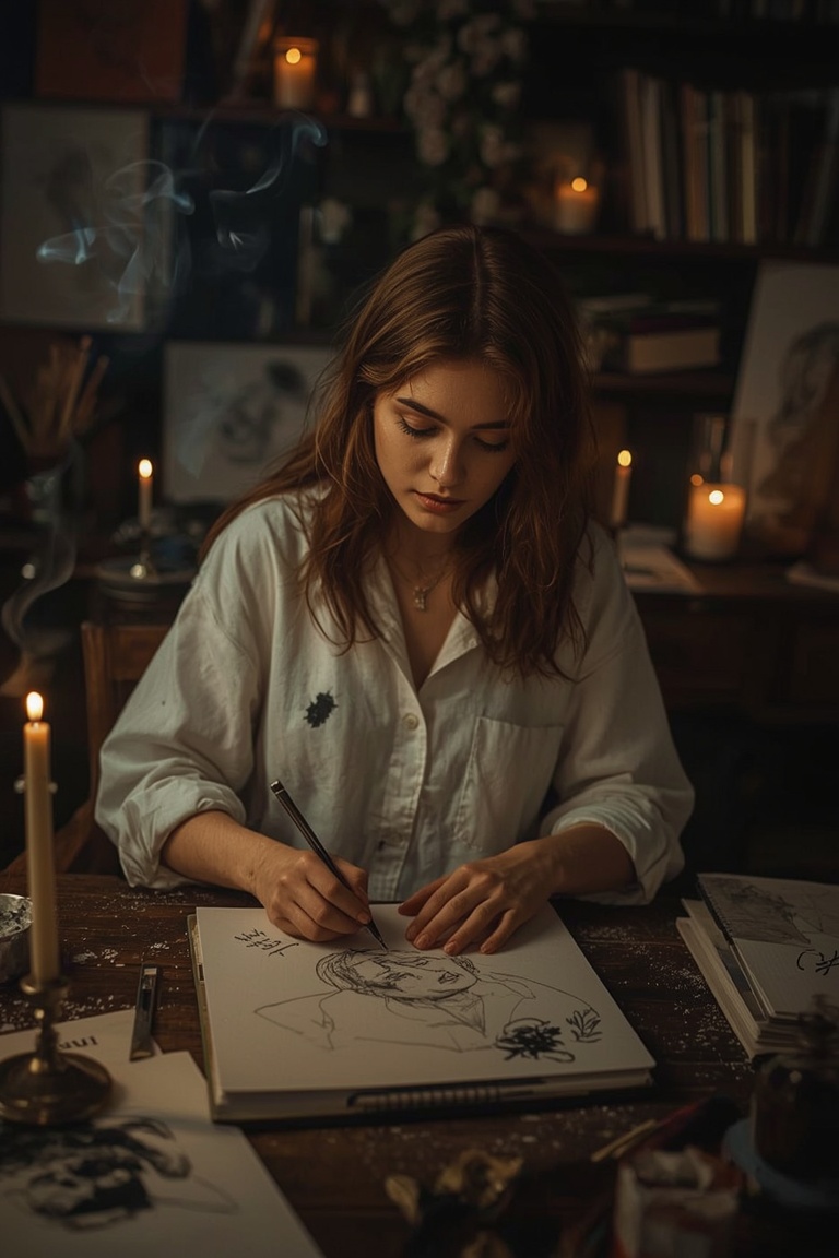 Charcoal Muse