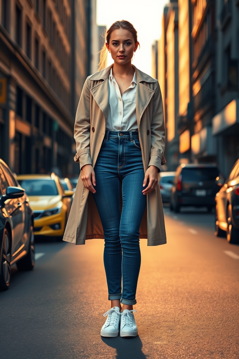 Chic City Stroll: Effortless Autumn Layers