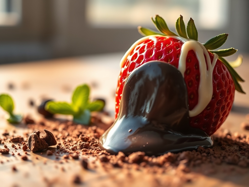 Chocolate-Dipped Strawberry Bliss