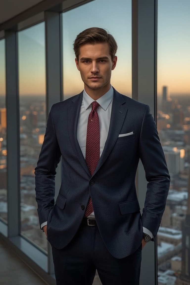 Cityscape Elegance: The Modern Executive