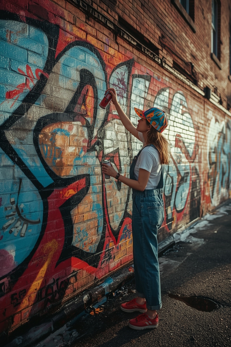 Colorful Mural Morning