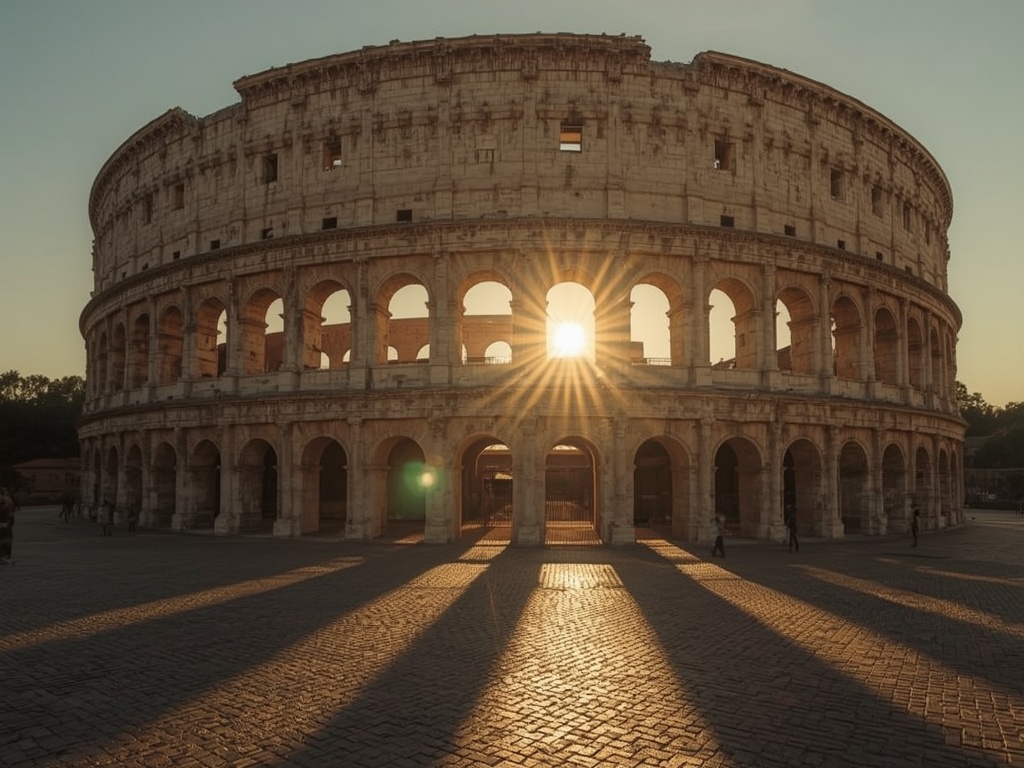 Colosseum at Golden Hour
