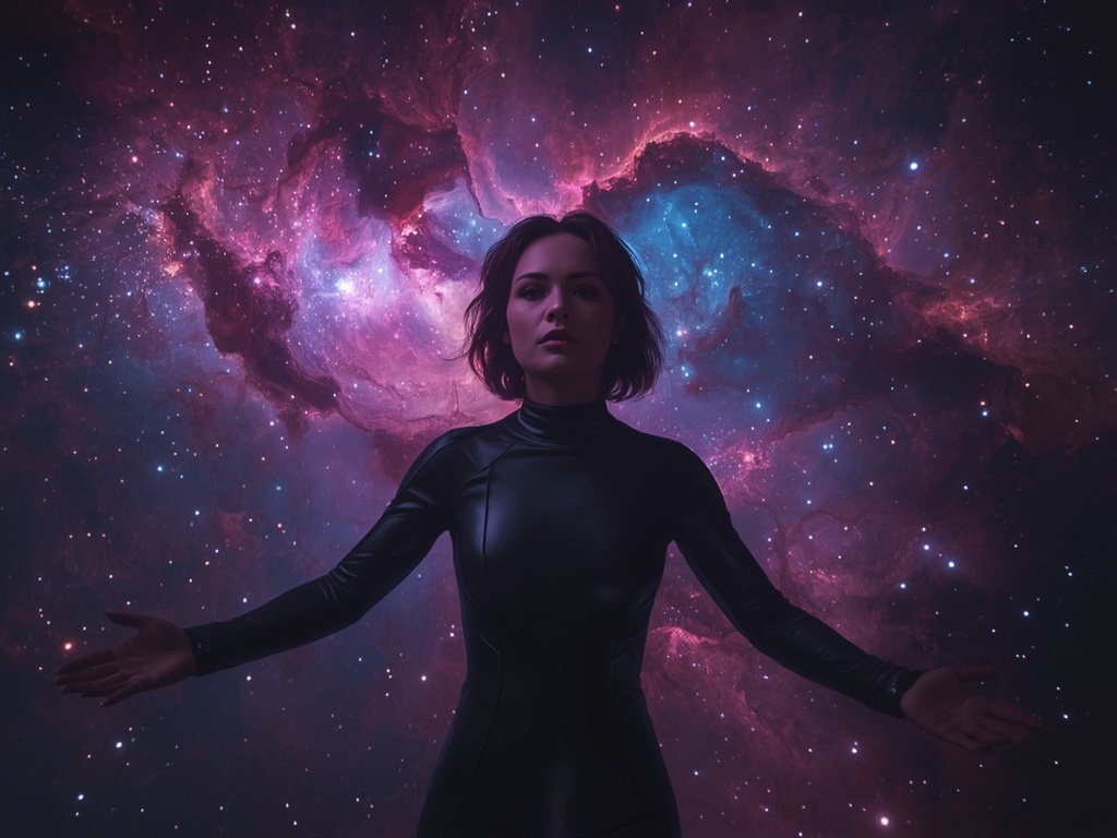 Cosmic Embrace: A Stellar Journey