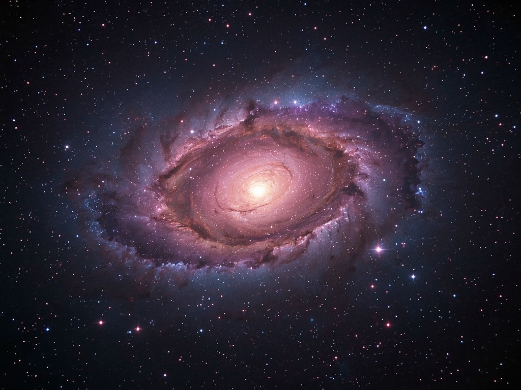 Cosmic Nebula Swirl