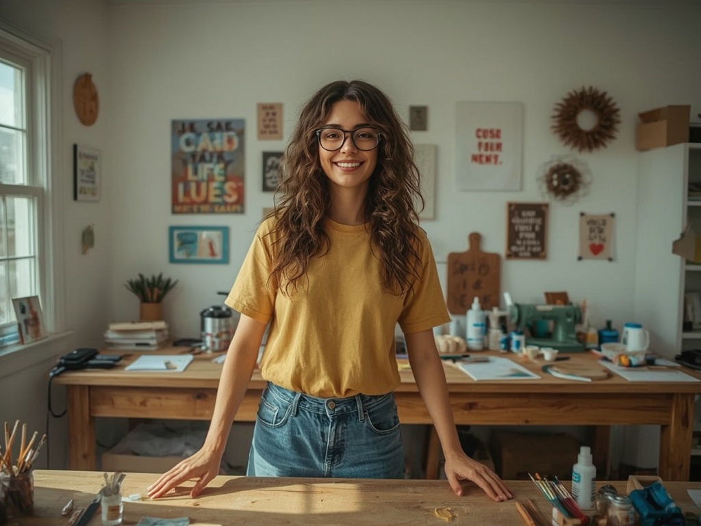 Cozy Home Workshop Sanctuary