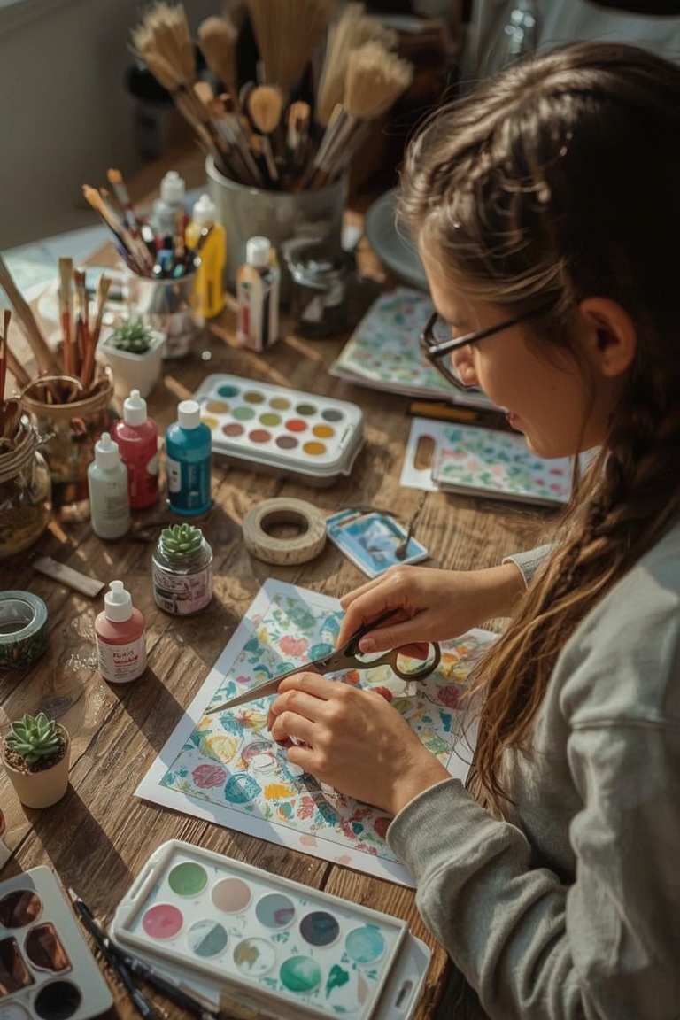 Crafty Corner: DIY Workspace Inspiration