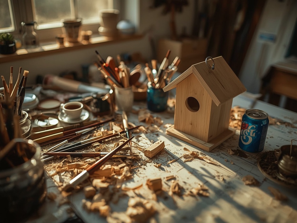 Creative Chaos: DIY Birdhouse Workshop