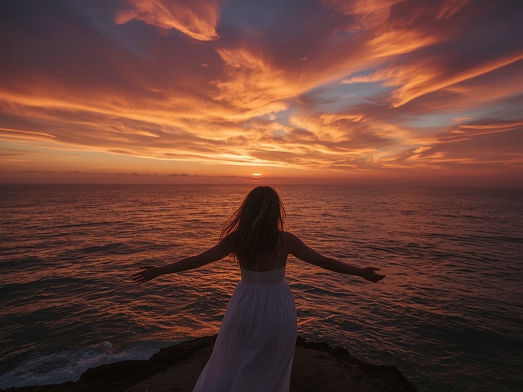 Crimson Horizon at Dusk