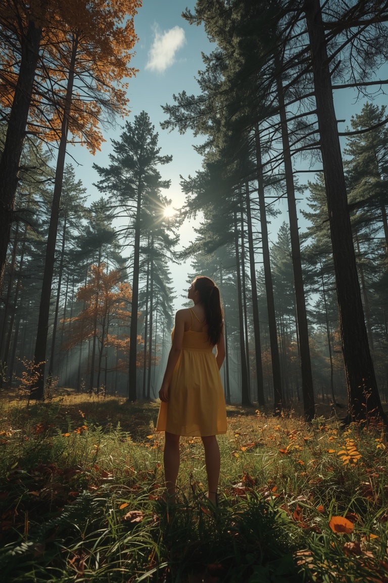 Dawn in the Enchanted Forest