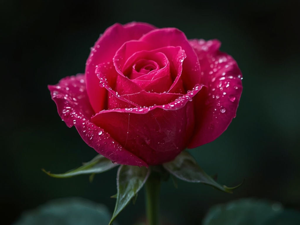 Dew-Kissed Rose