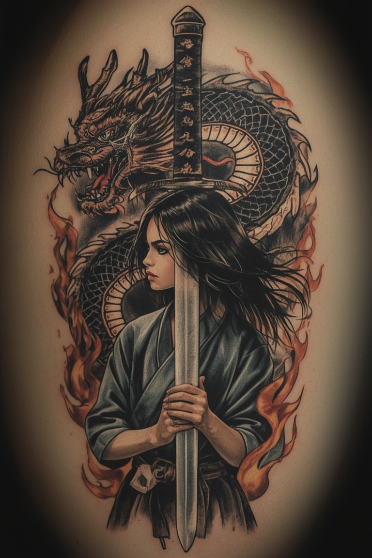 Dragon Samurai: Ink of the Warrior