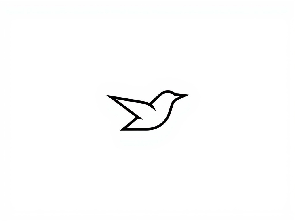 Elevate Minimalist Bird Logo