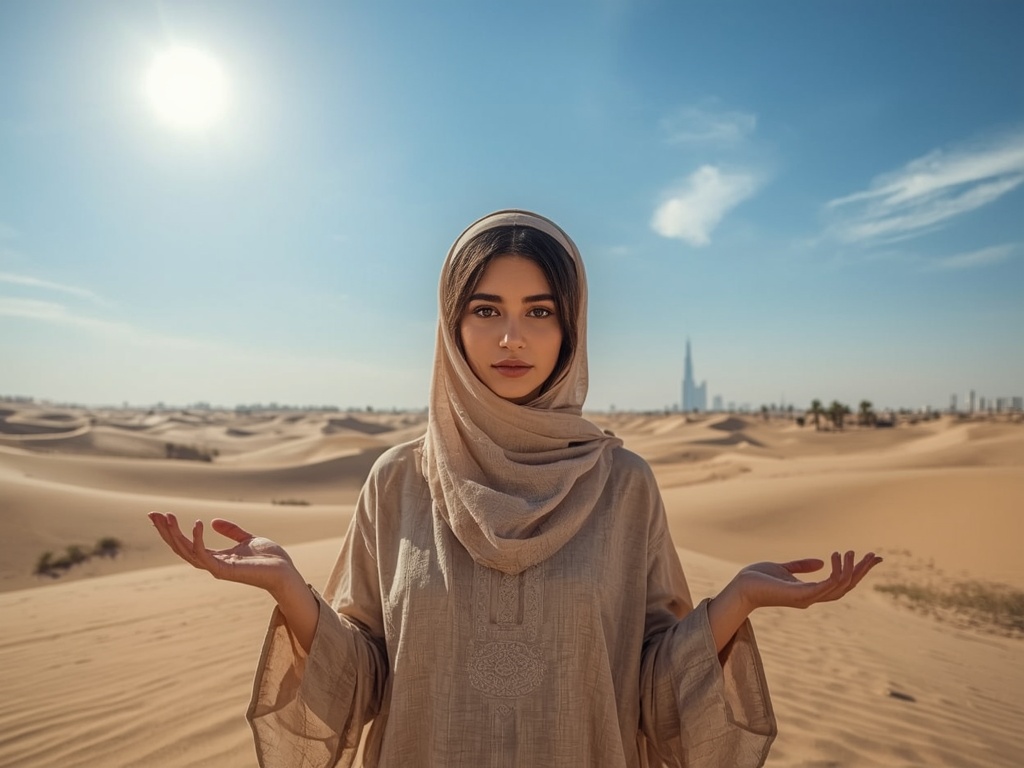 Emirati Desert Oasis