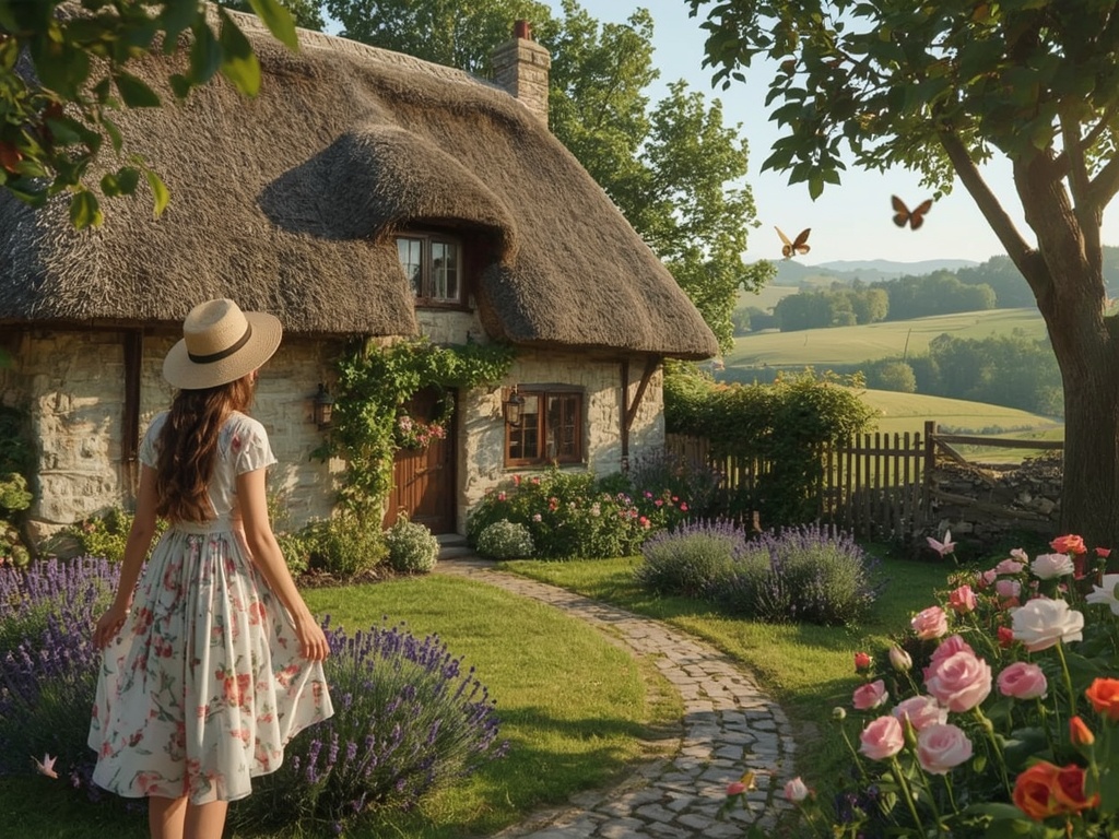 Enchanted Cottage Garden