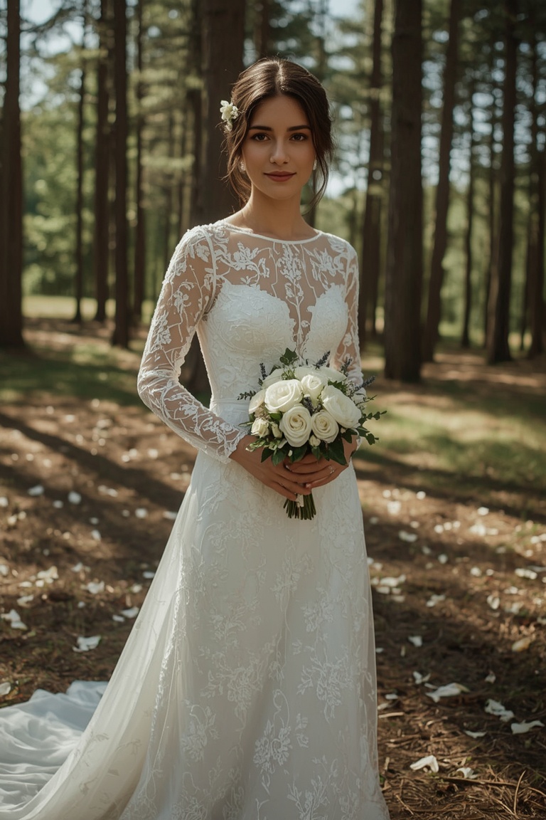 Enchanted Forest Bride: A Morning Walk to Forever