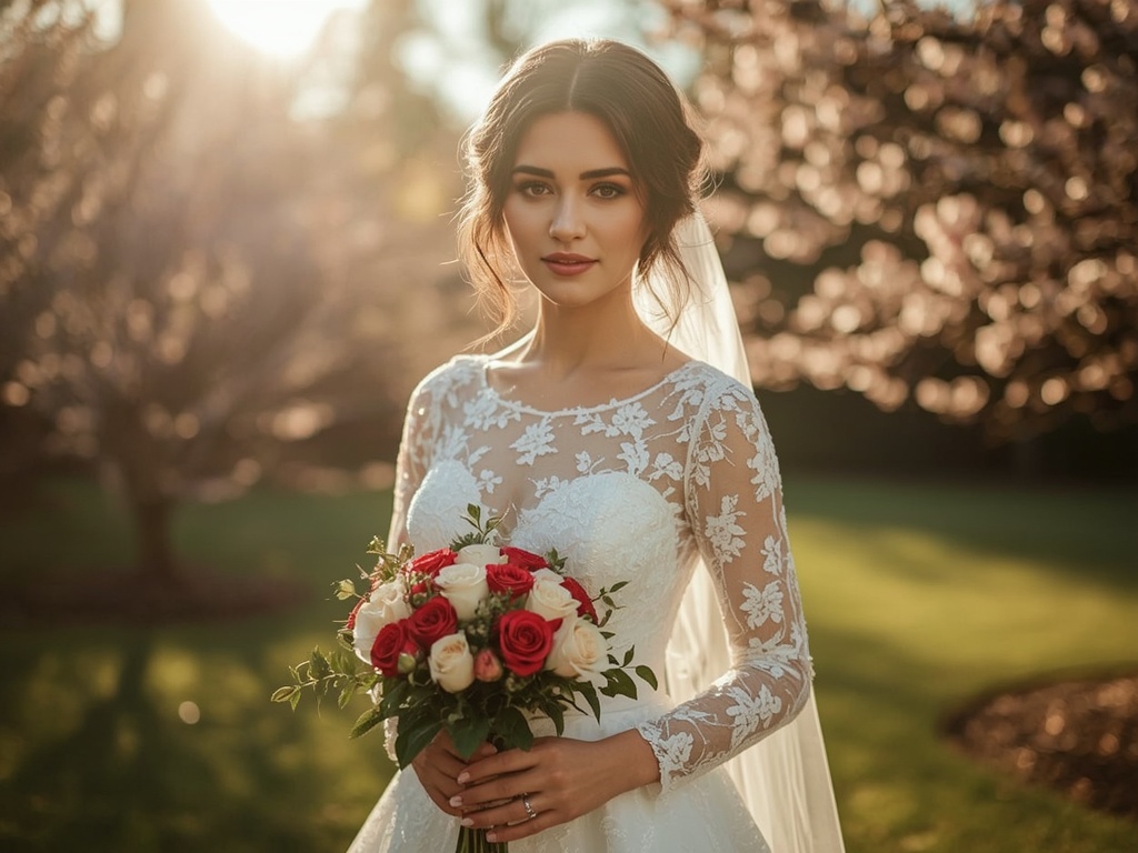 Eternal Blossoms: A Sunlit Garden Wedding