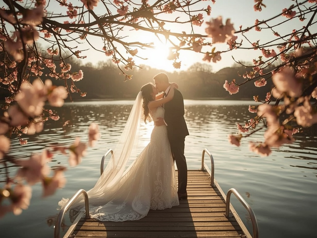 Eternal Embrace at Golden Hour