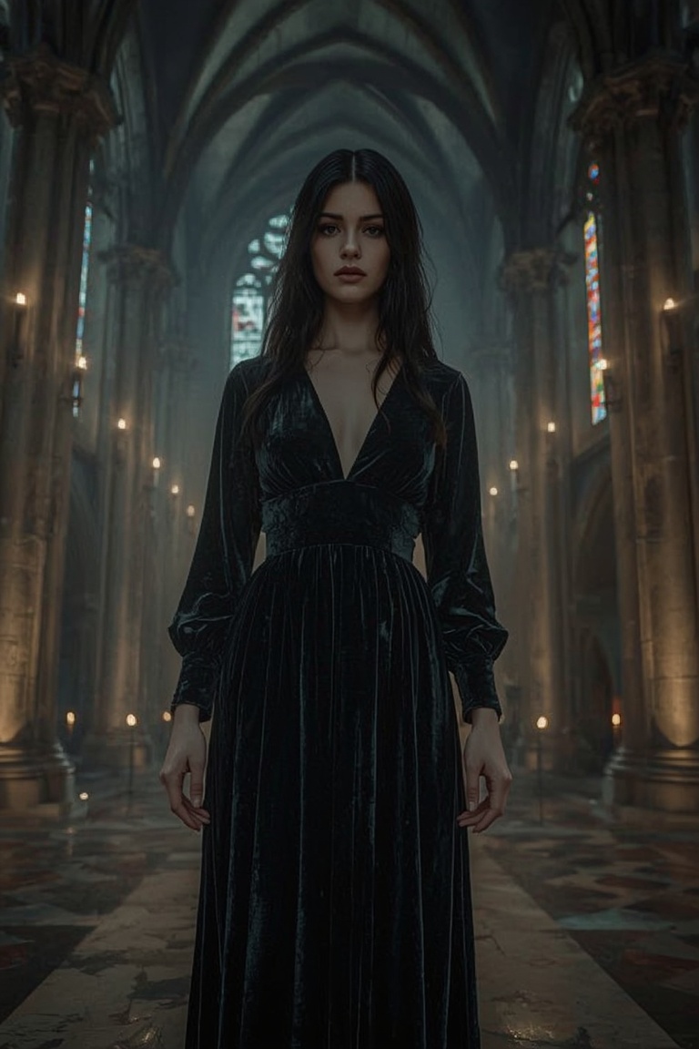 Ethereal Shadows in the Cathedral