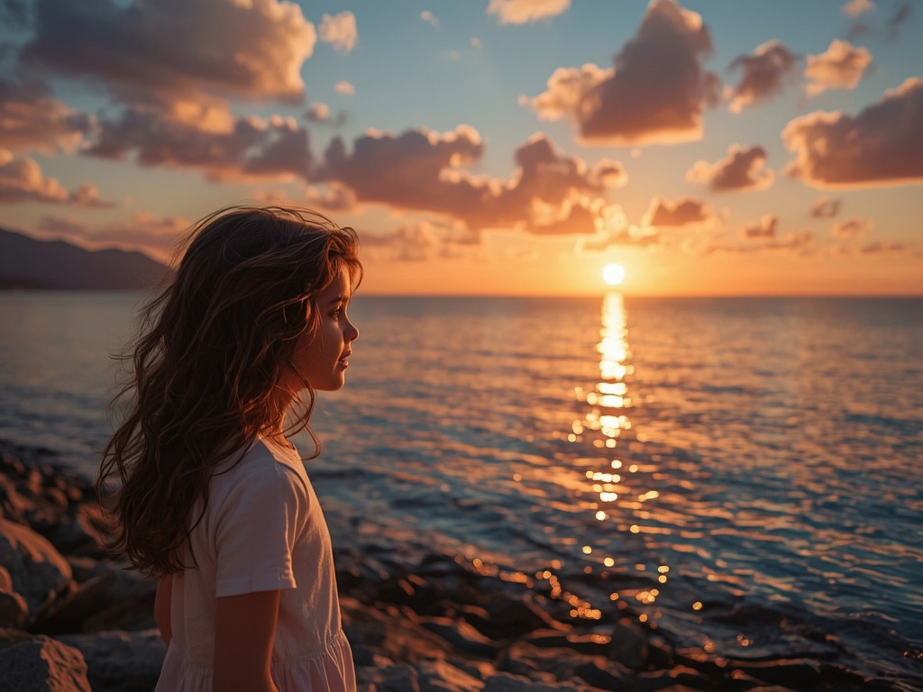 Ethereal Sunset Serenade