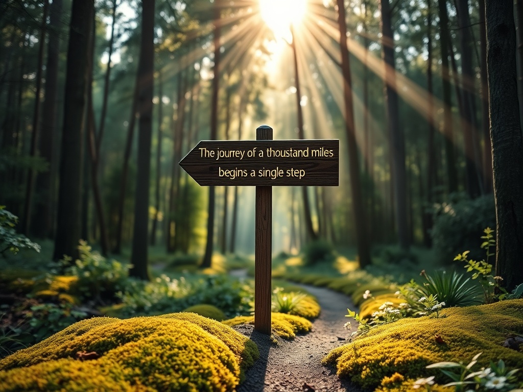 First Step to a Thousand Miles