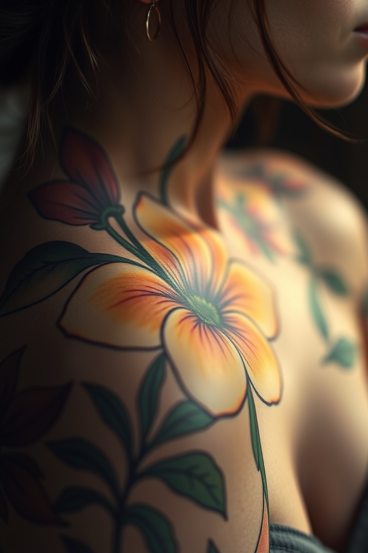 Flower Tattoos Inspiration
