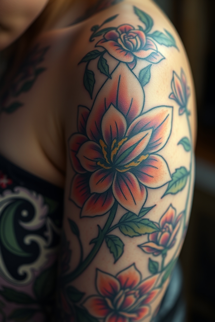 Flower Tattoos Inspiration