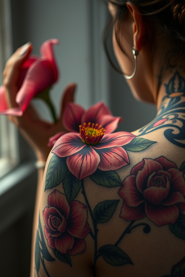 Flower Tattoos Inspiration