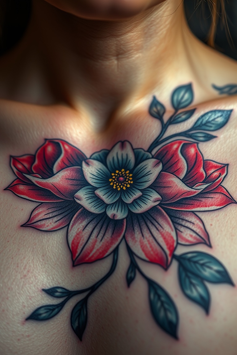 Beautiful Flower Tattoos Inspiration