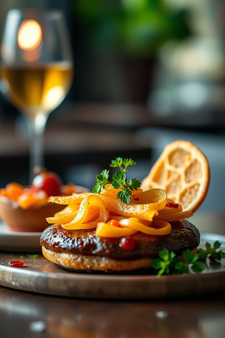 Delicious Food & Drink Culinary Art