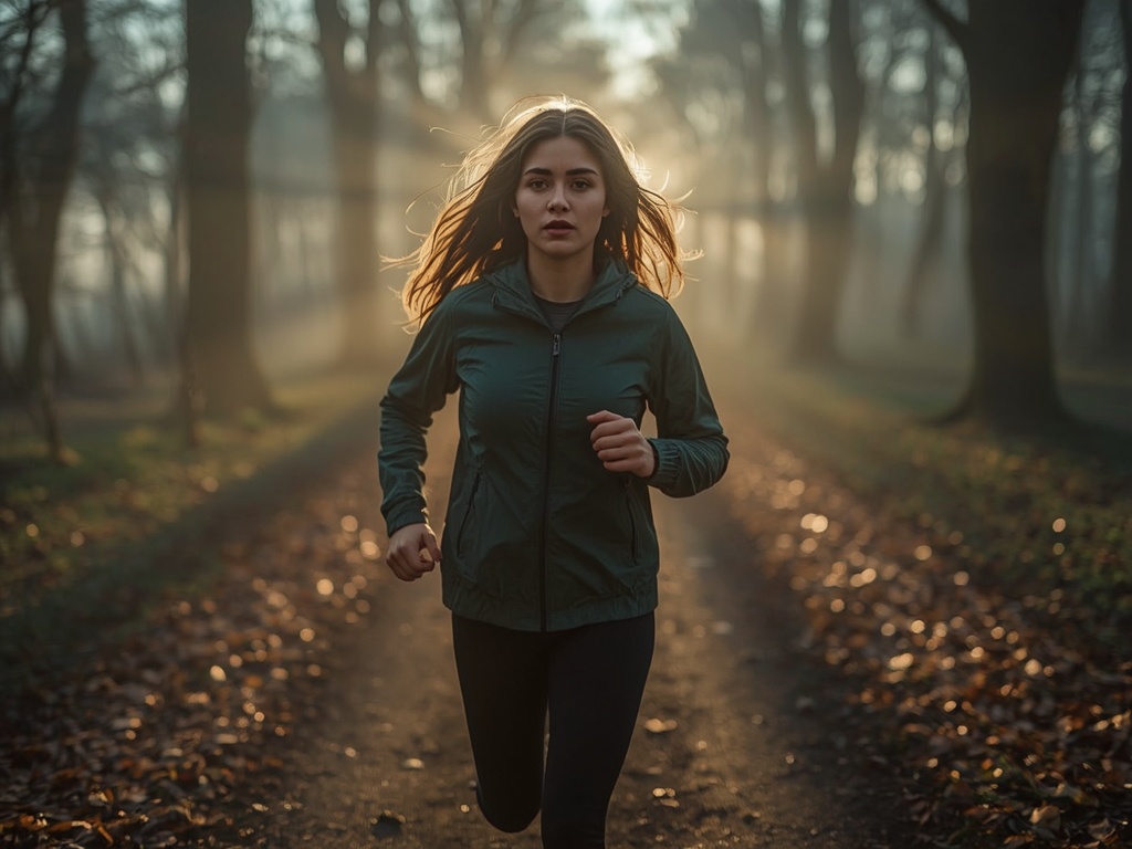 Forest Sprint at Dawn