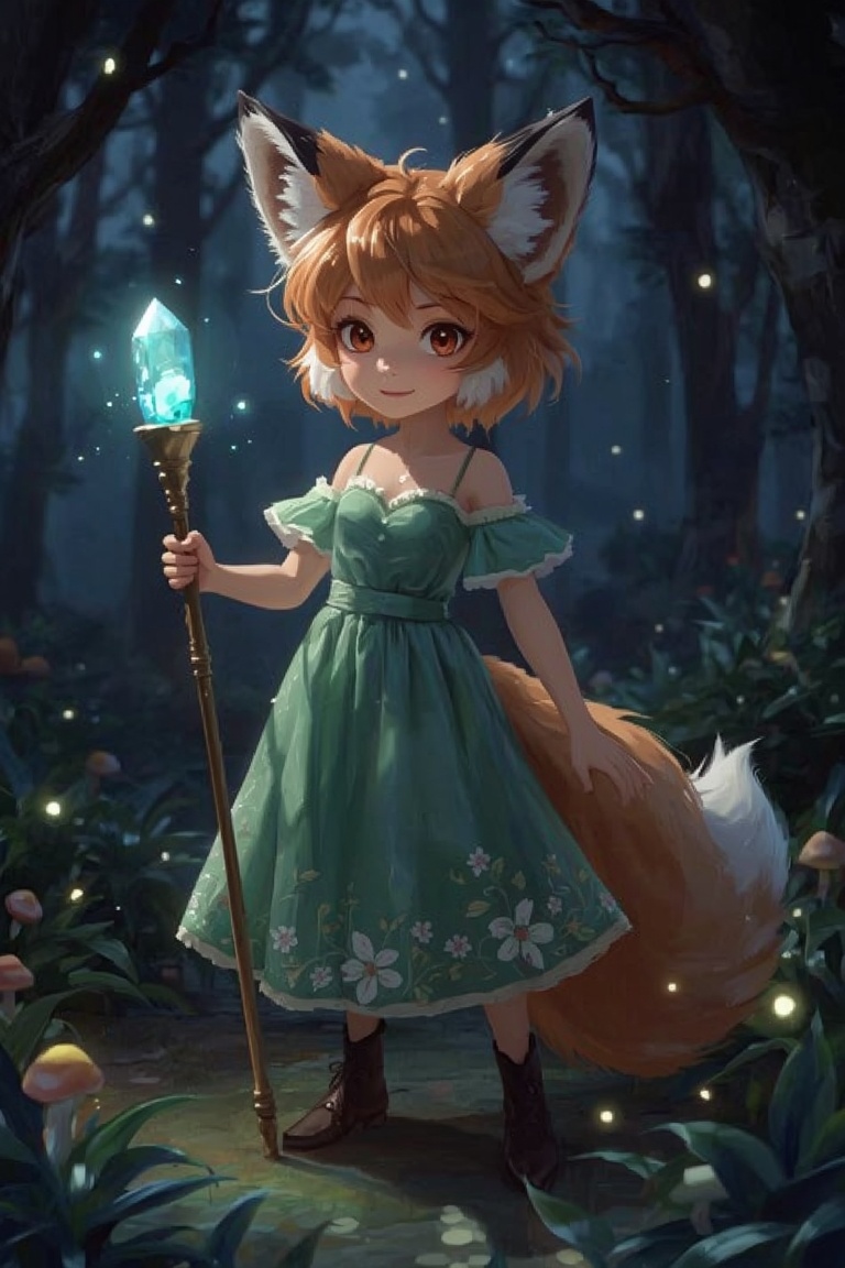 Fox Mage of the Twilight Woods