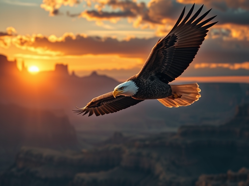 Freedom Above the Canyon