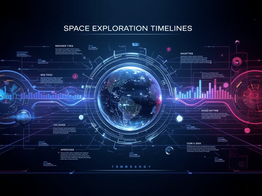 Galactic Milestones: A Futuristic Space Timeline