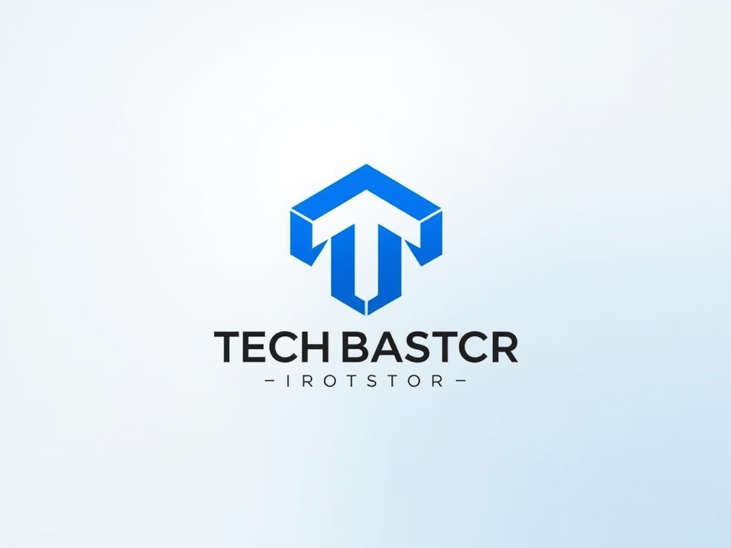 Geometric Blue Logo