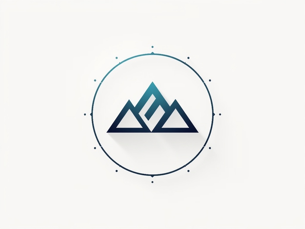 Geometric Peak Logo