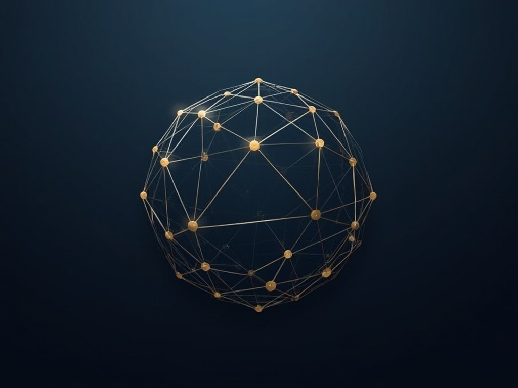 Global Network Minimalist Logo