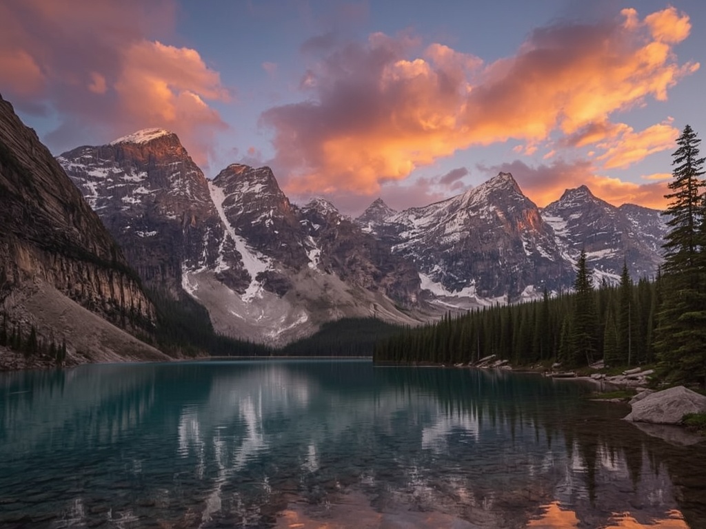 Golden Alpine Dawn
