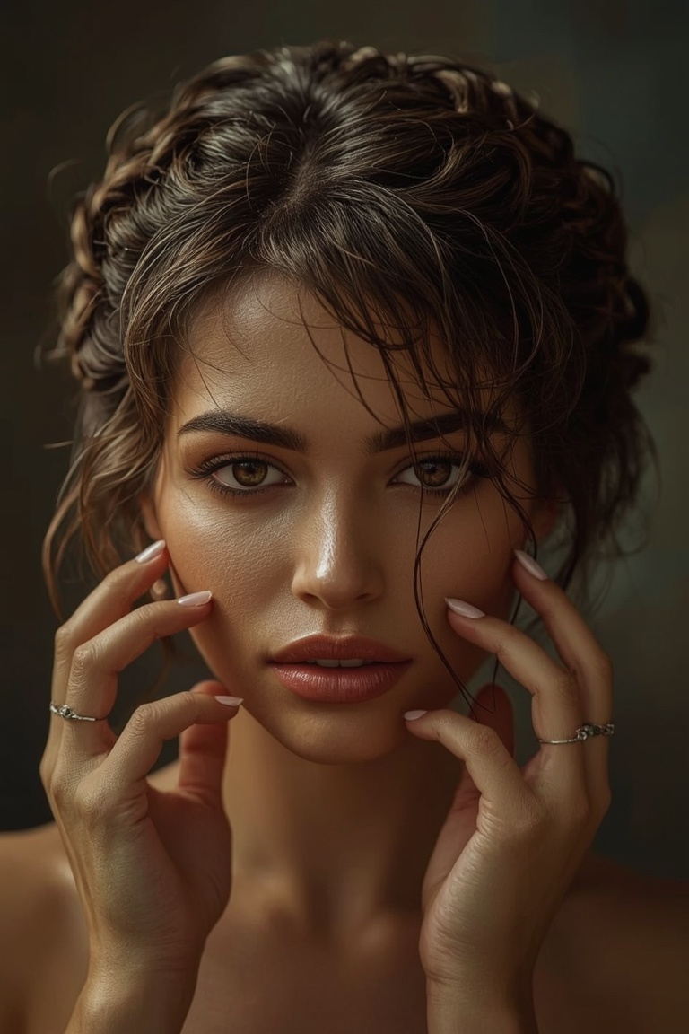 Golden Braided Elegance