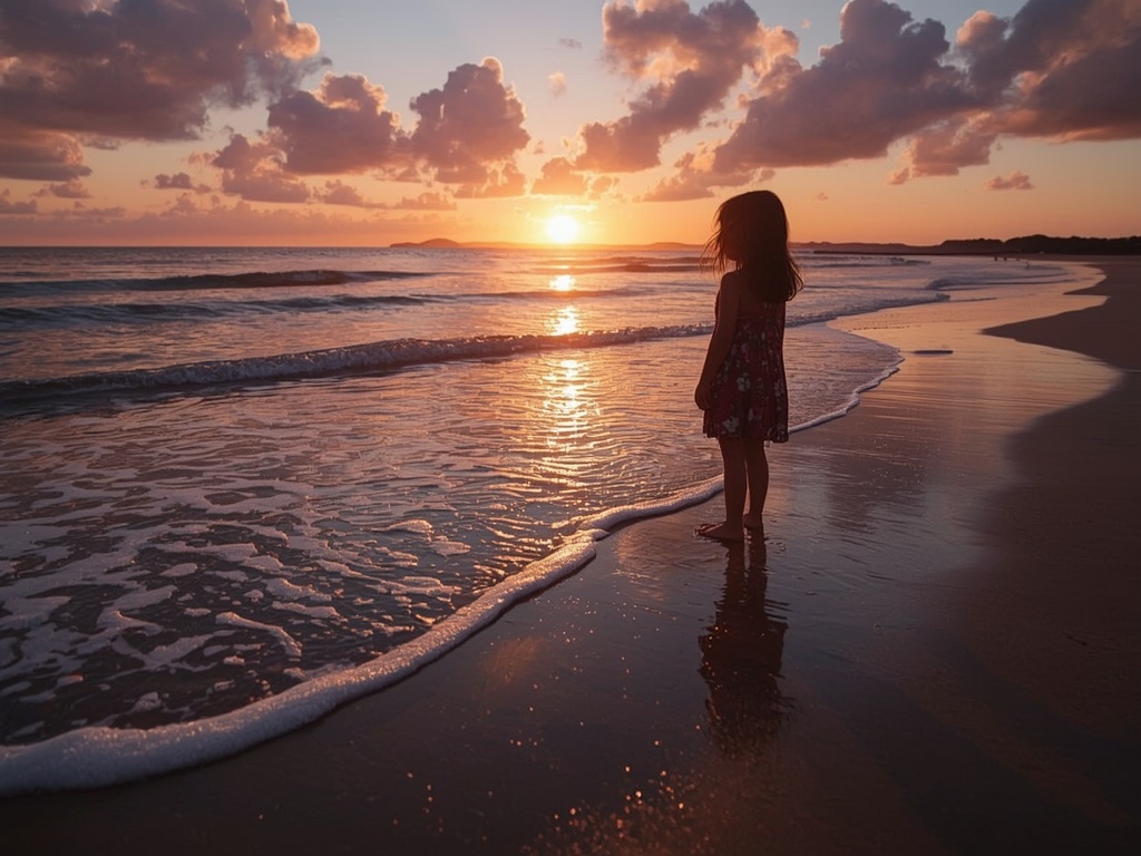 Golden Dawn Over Tranquil Shores
