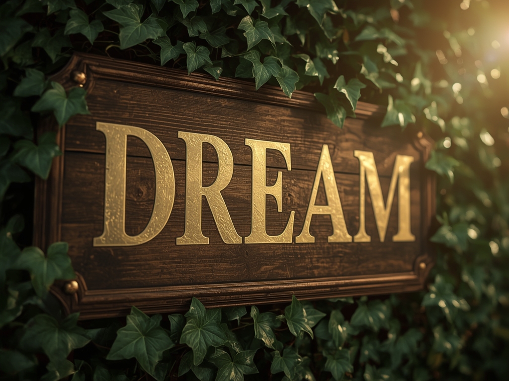 Golden Dream Typography