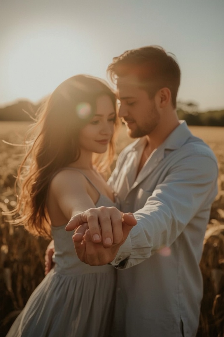 Golden Embrace at Twilight
